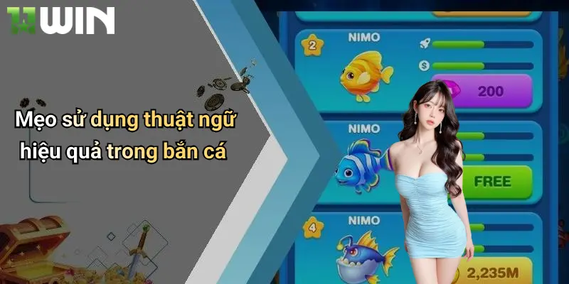 Mẹo sử dụng thuật ngữ hiệu quả trong bắn cá